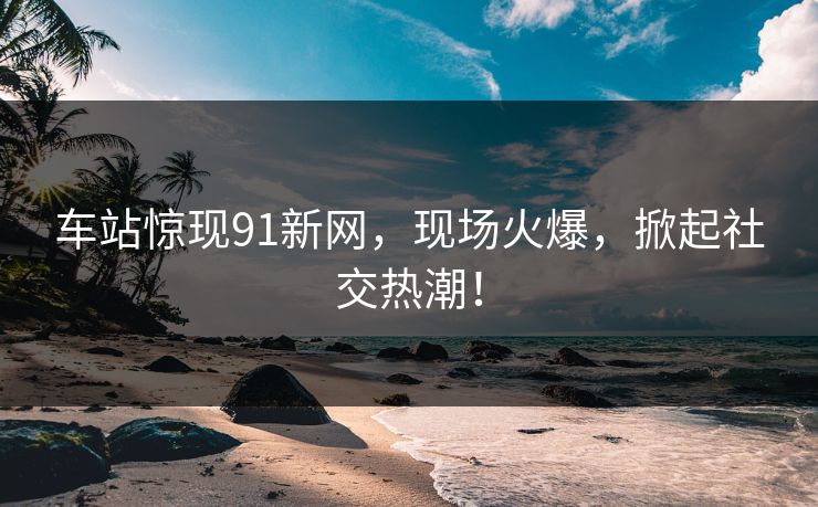 车站惊现91新网，现场火爆，掀起社交热潮！